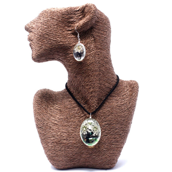 Second image of Flores Prensadas - Arbol De La Vida - Blanco