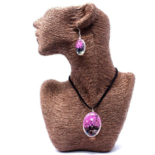 Second image of Flores Prensadas - Arbol De La Vida - Rosa brillante
