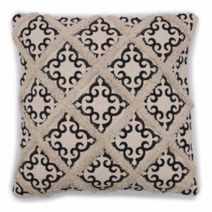Funda de Cojín Clásico - Cuadrados Grandes y Estampados - 45x45cm