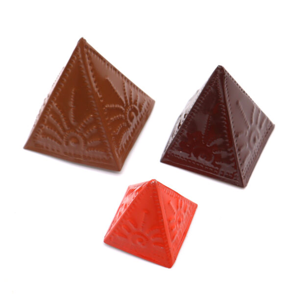 Second image of Juego de moldes de incienso en polvo - Lt Brown Dk Brown Orange