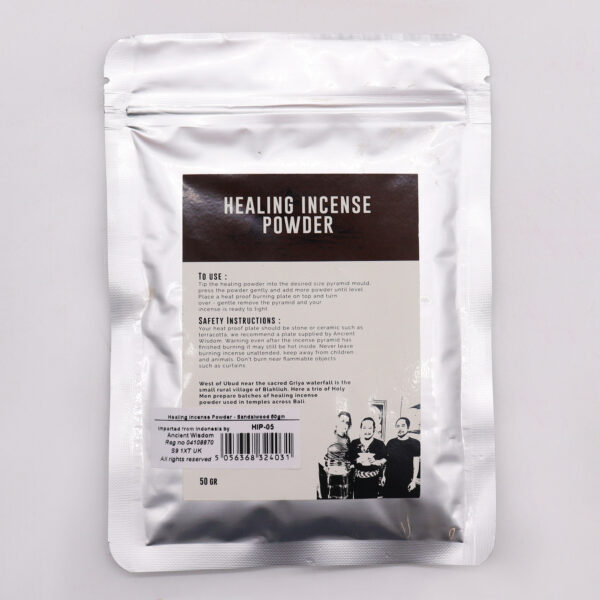 Second image of Healing Incense Powder - Sandalwood 50gm