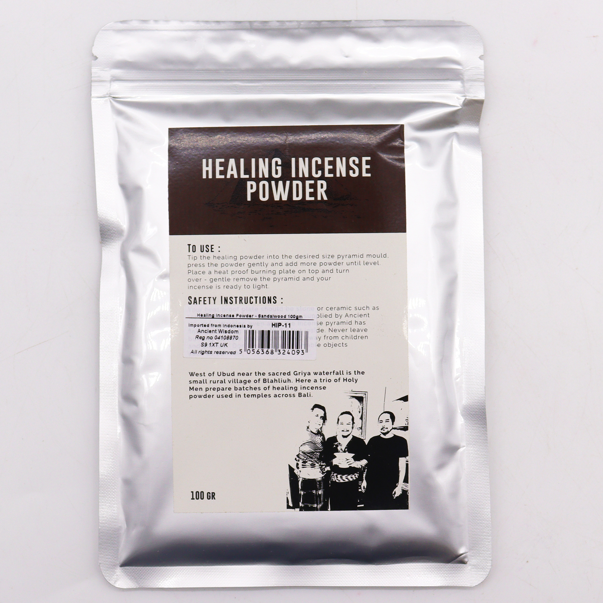 Second image of Healing Incense Powder - Sandalwood 100gm