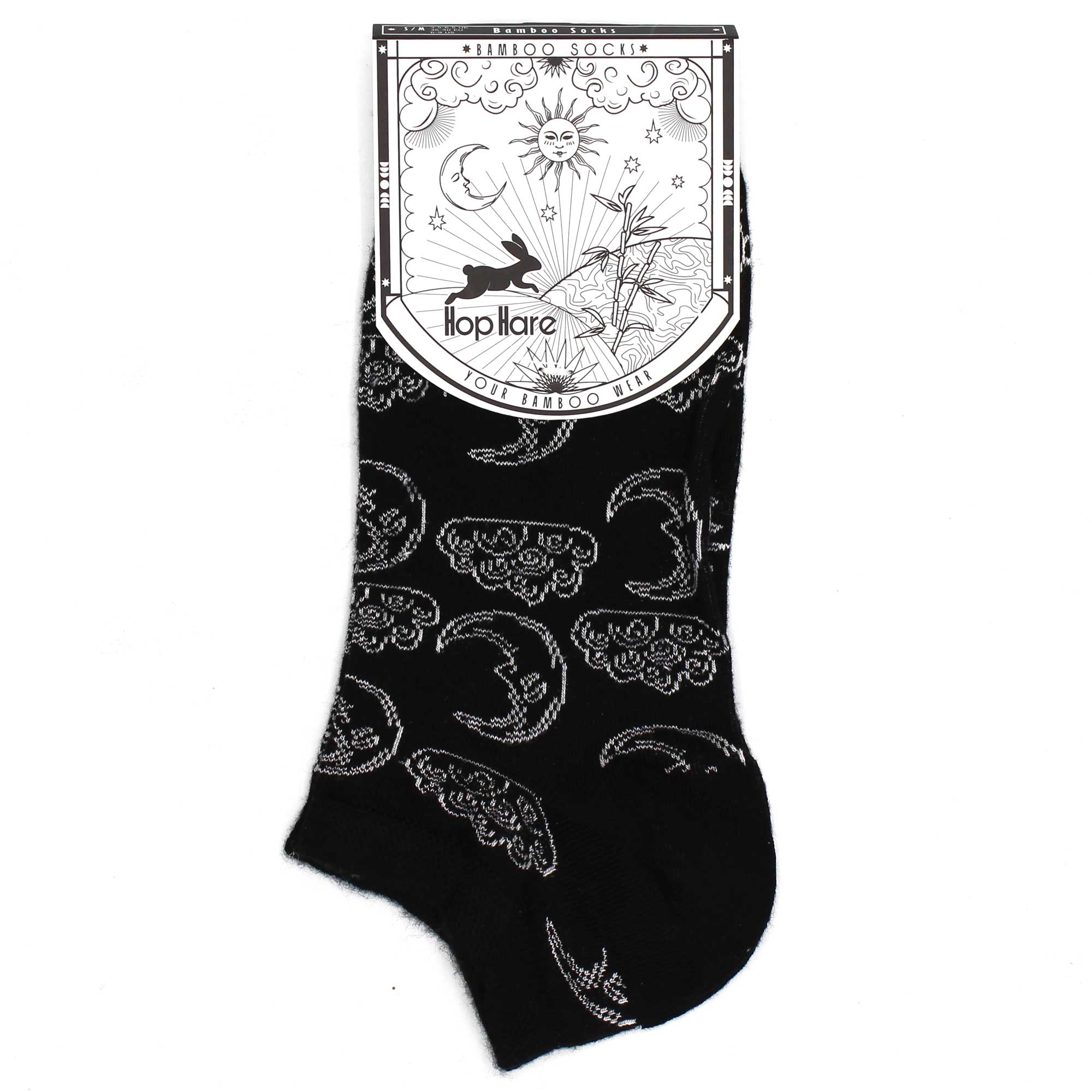 Calcetines bajos de bambú Hop Hare S/M (36-40) - Día y noche
