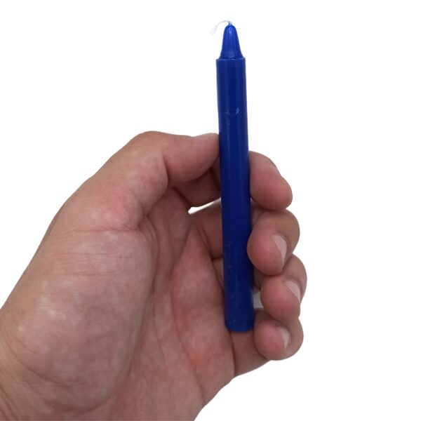 Second image of Velas Mágicas Manifest (paquete de 12) - Azul Oscuro - Chakra del Tercer Ojo
