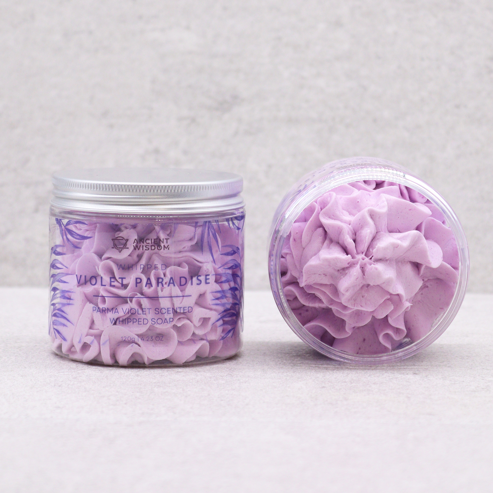 Second image of Jabón Crema Batida Violeta de Parma 120g
