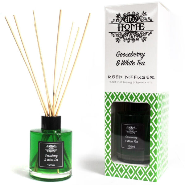 Second image of Difusor aromático 120ml - grosella y té blanco