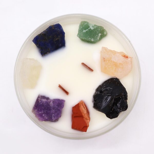 Second image of Velas de Cristal de Chakra  - Siete chakras
