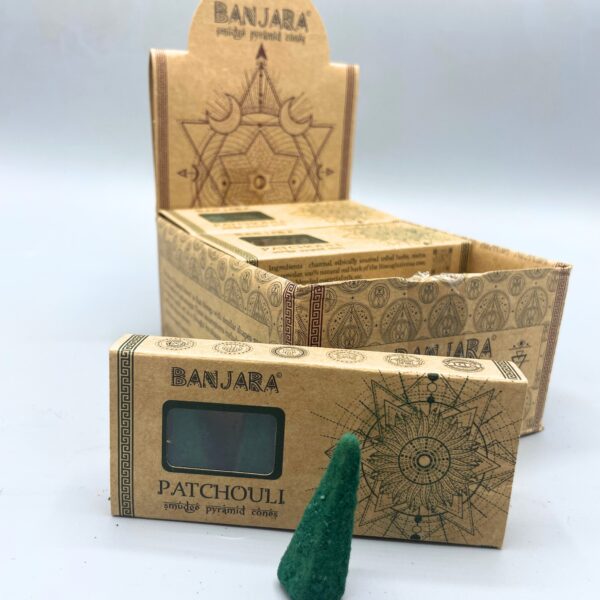 Second image of Conos piramidales Banjara Smudge - Patchouli
