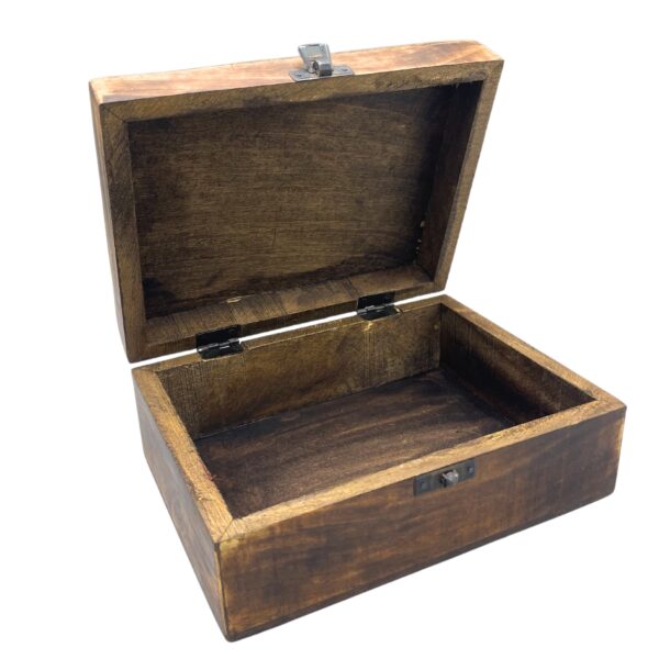 Second image of Caja de Recuerdos Grande de Madera 20x15x7,5cm - Buda