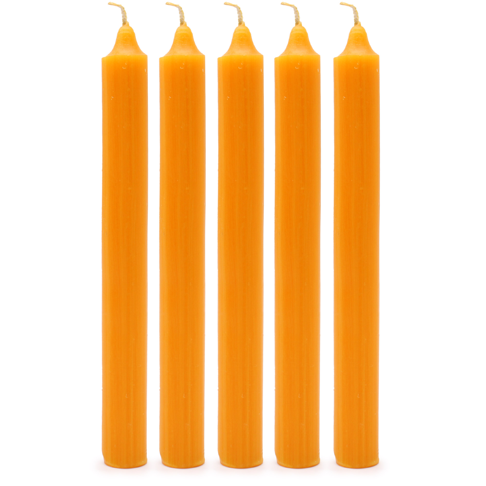 Second image of Juego de Velas de Mesa de Color Sólido - Pack de 21 - Mango Rústico
