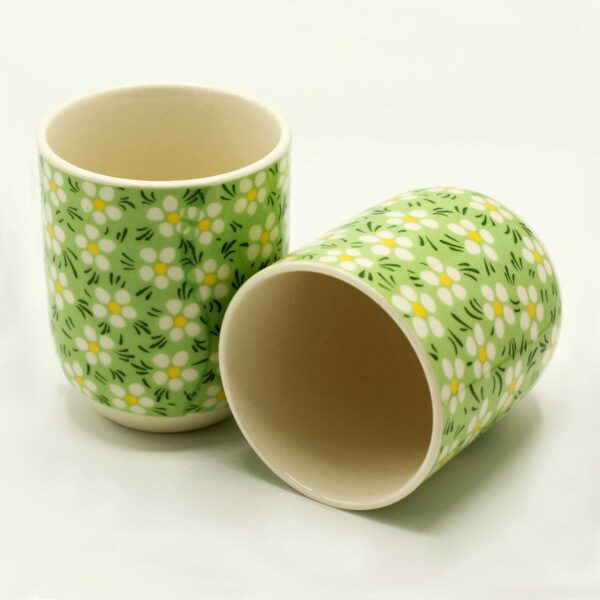 Second image of Tazas de te - Verde Margarita