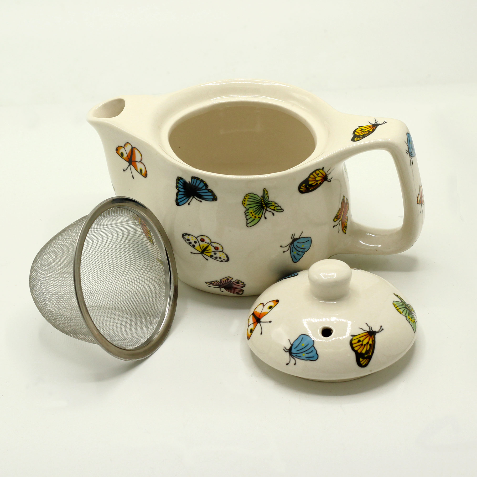 Second image of Tetera pequeña - Mariposas