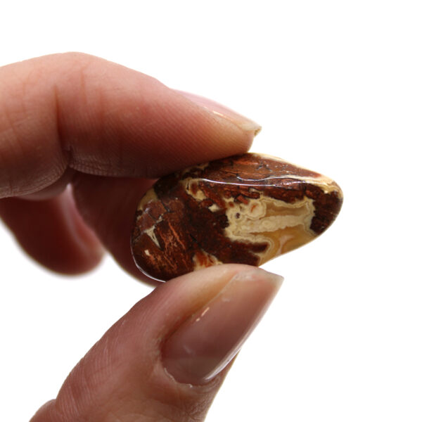 Second image of Pequeñas piedras africanas - Jaspe claro - Brecciated
