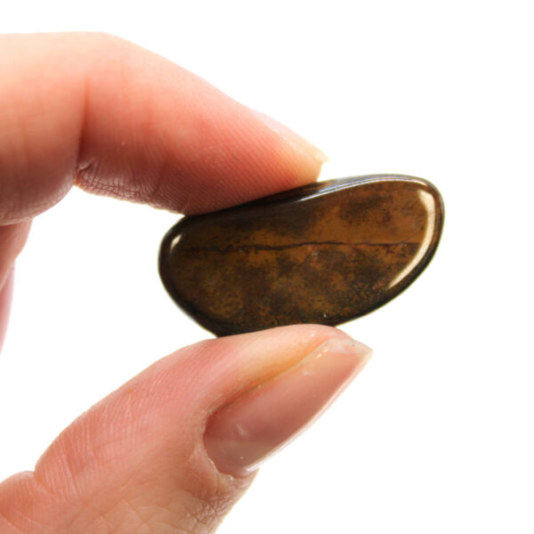 Second image of Pequeñas piedras africanas - Ojo de tigre - Azul