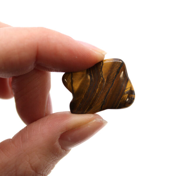 Second image of Pequeñas piedras africanas - Ojo de tigre - Dorado