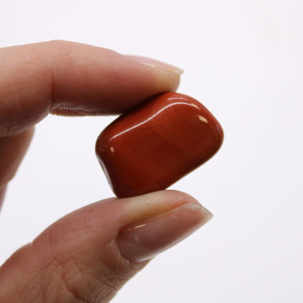 Second image of Pequeñas piedras africanas - Jaspe - Rojo