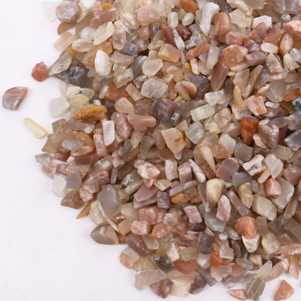Second image of Moonstone Gemstone Chips Bulk - 1KG