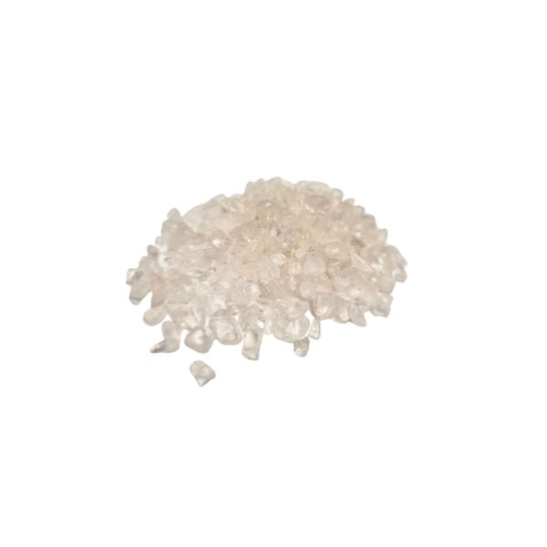 Second image of Clear Quartz Gemstone Chips Bulk - 1KG
