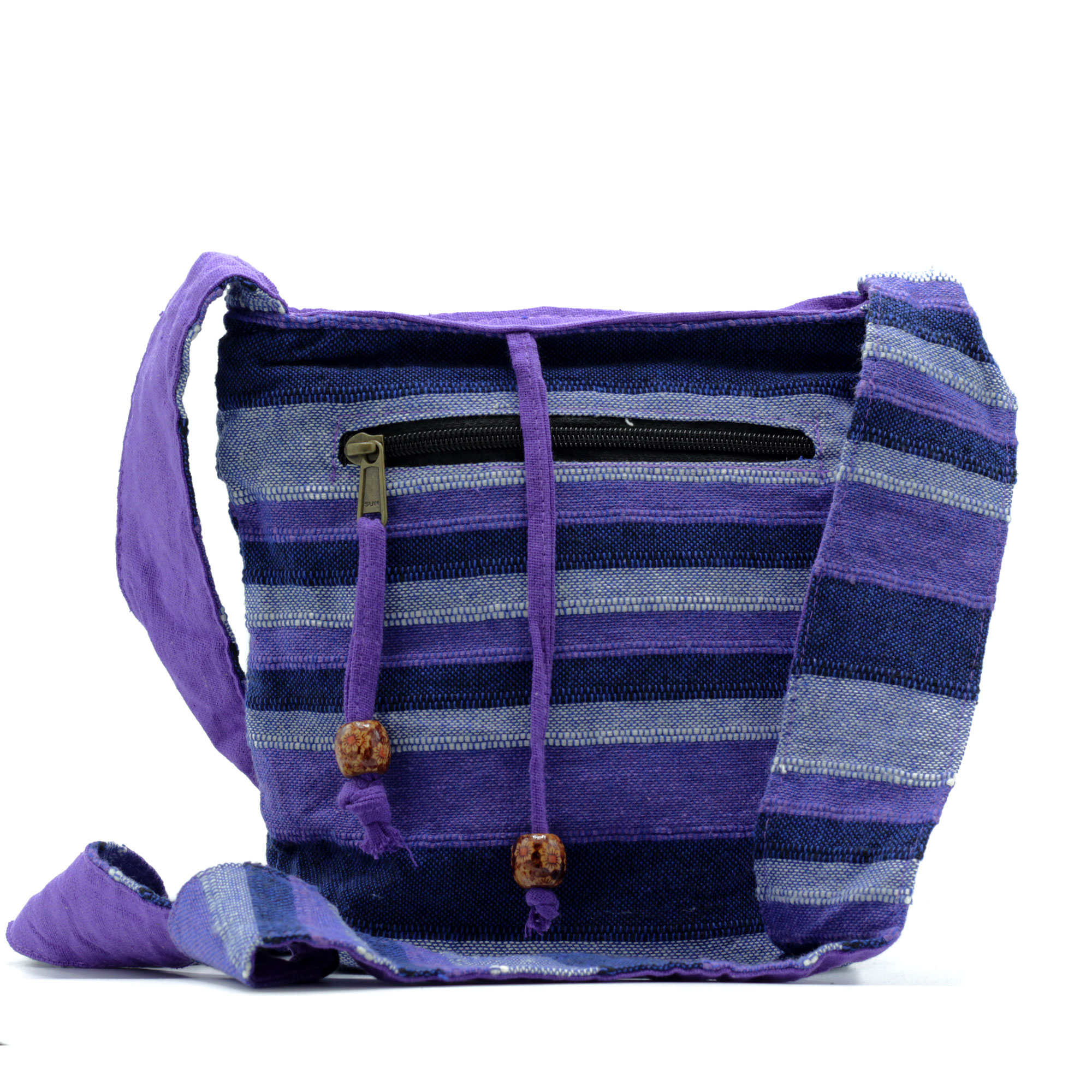 Second image of Bolsa bandolera Nepal - Azul marino
