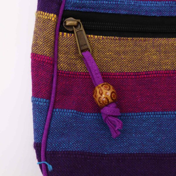 Second image of Bolso Bandolera Nepal (Correa Ajustable) - Flores Silvestres