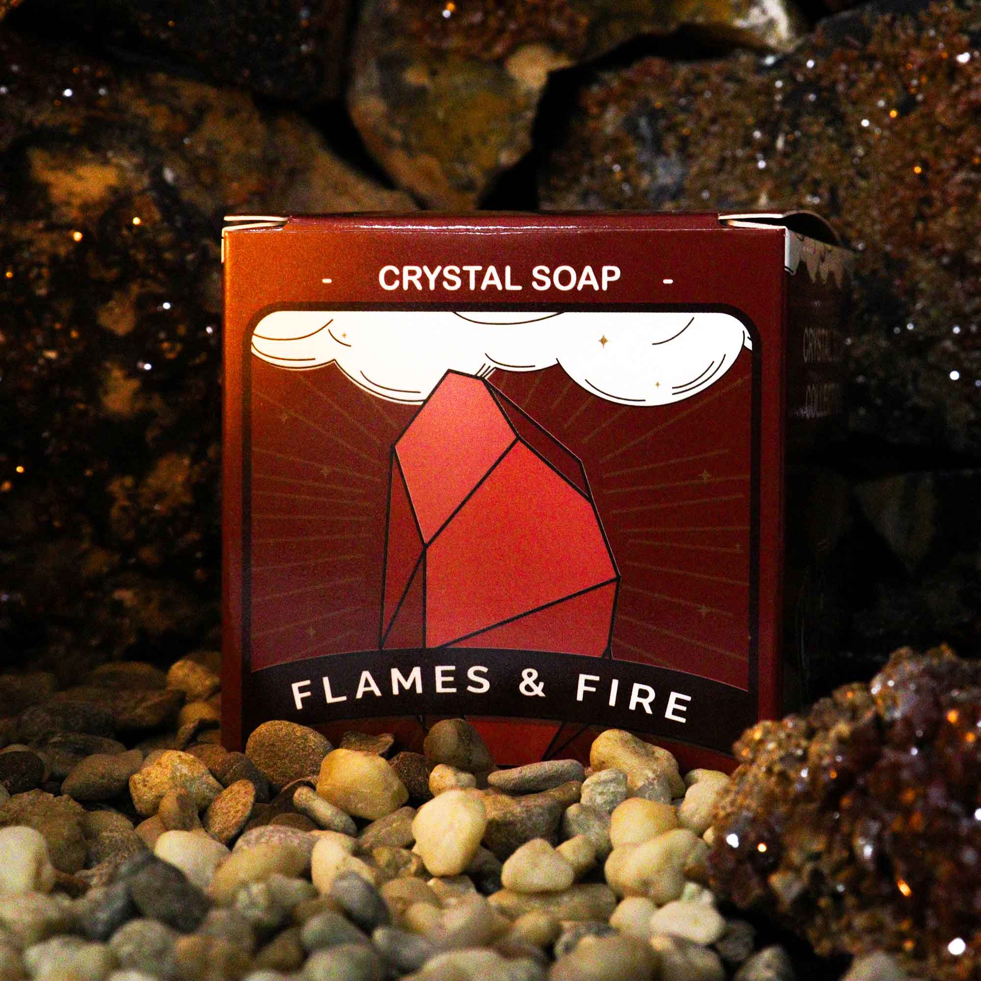 Second image of Jabón Elemental Cristal - Fuego