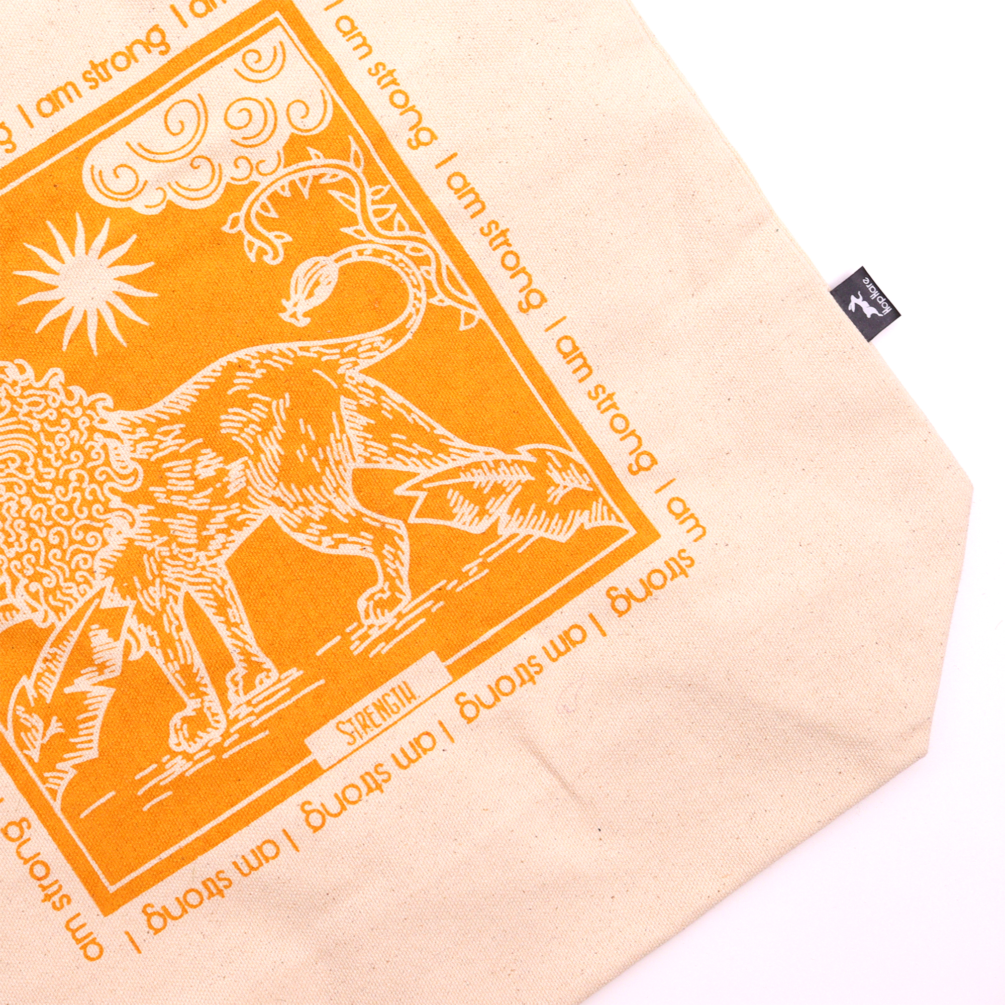 Second image of Bolsa de Algodon-  Hop Hare - Soy Fuerte