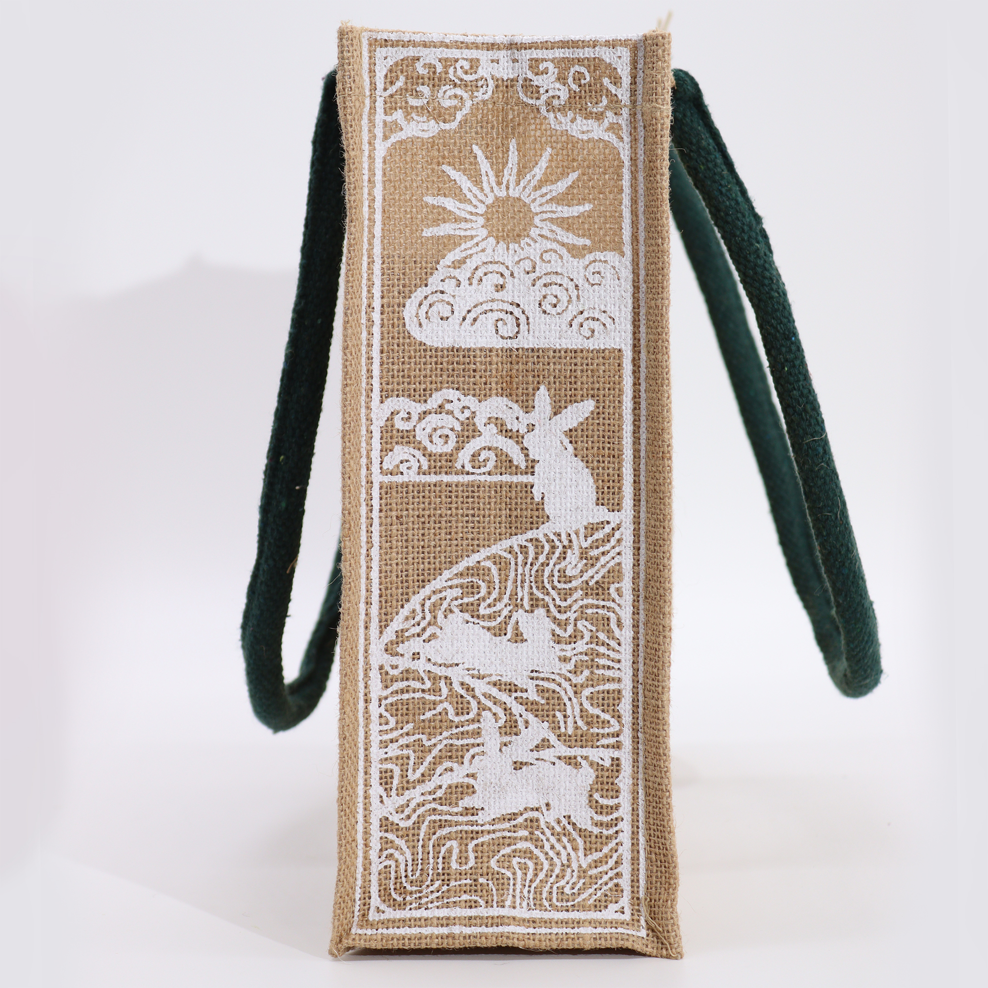 Second image of Bolsa Grande de Yute Hop Hare  - Soy Mágica
