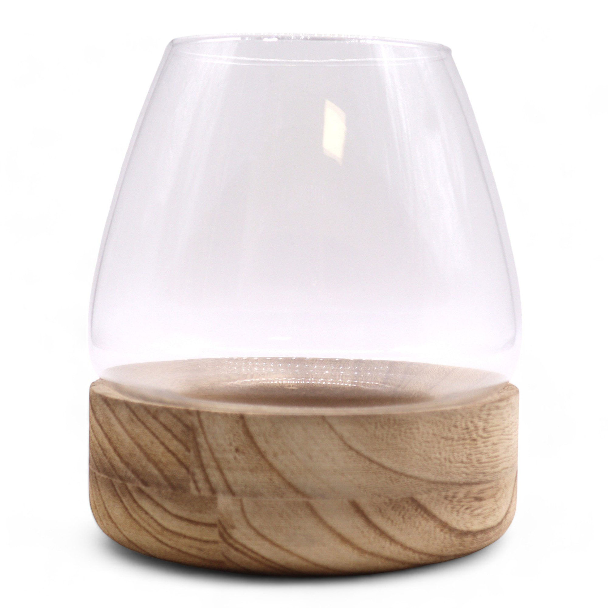 Second image of Terario Grande en Madera de Tung Natural - 17x19cm