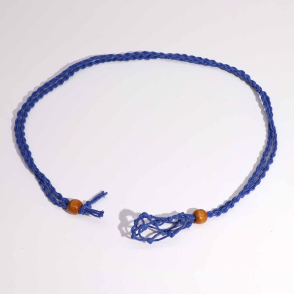 Second image of Cordones para Collar de Pieras Preciosas 45 cm - Azul Marino