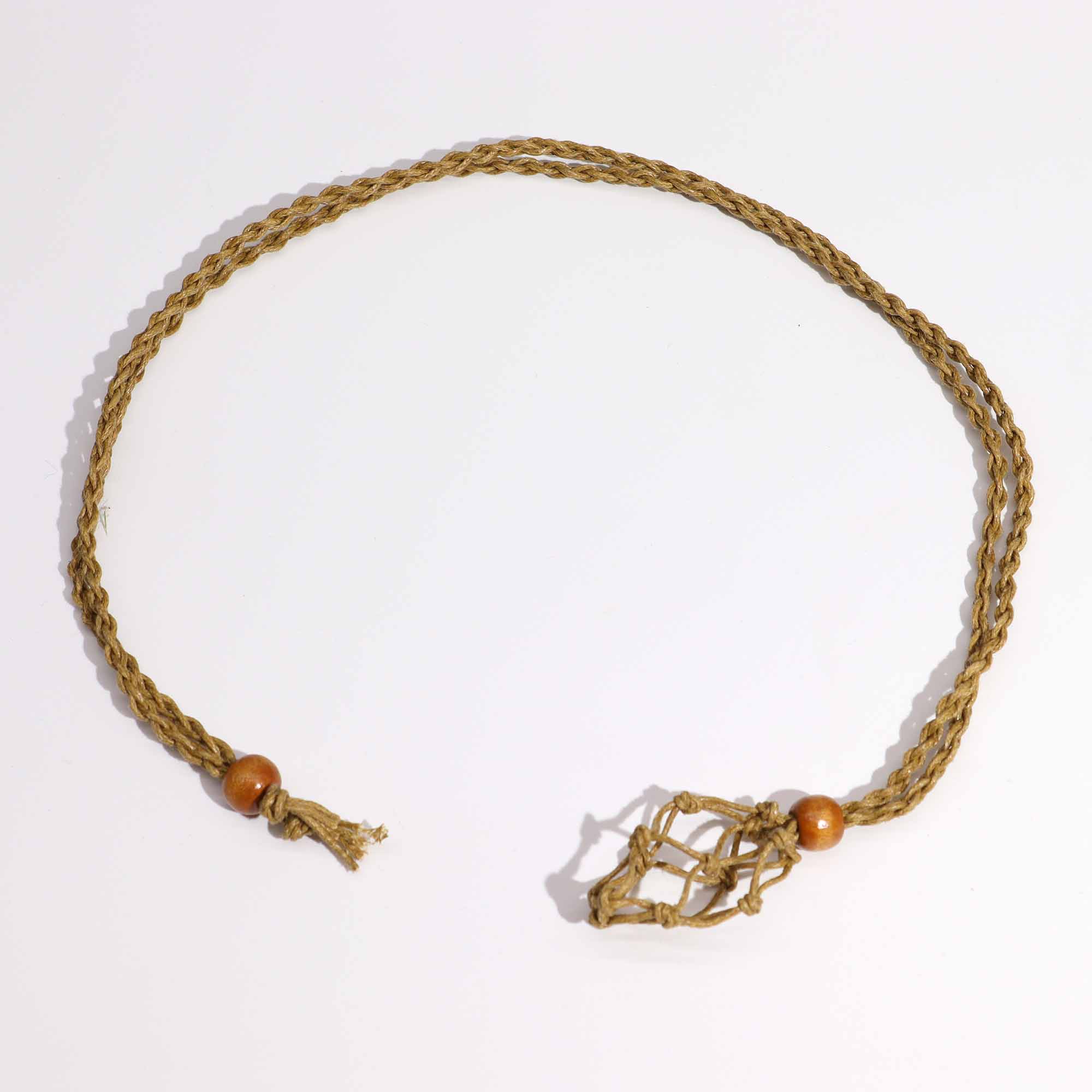 Second image of Cordones para Collar de Pieras Preciosas 45 cm - Arena