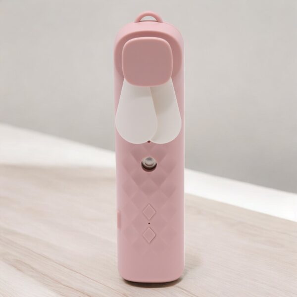 Second image of Ventilador y Pulverizador Facial Rosa - USB