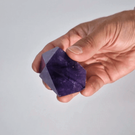 Second image of Piedras en Punta de amatista de color intenso - Medianas (aprox. 5,5-6,5 cm)