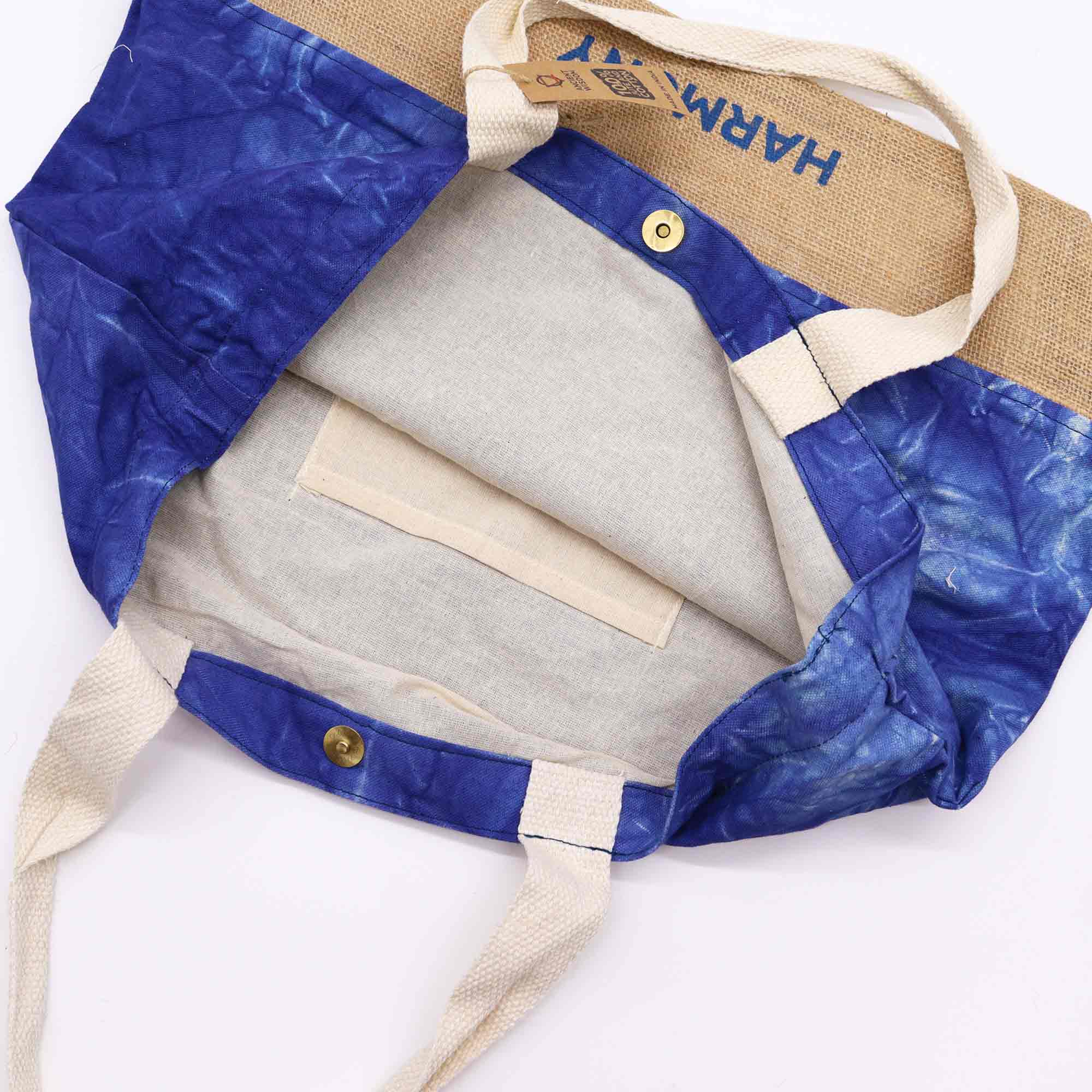 Second image of Bolsa All Natural - Azul - Mandala - Harmony