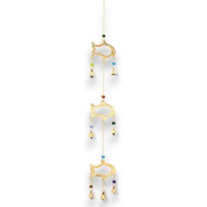Campanas Indias - Pez - 7 Campanas - 8.5x54cm