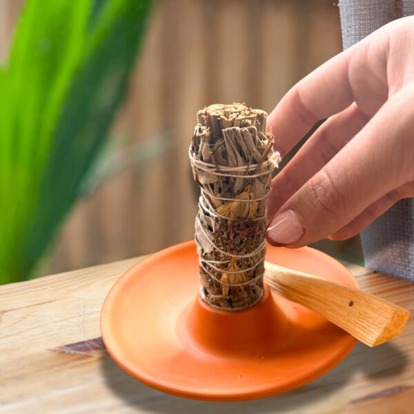 Second image of Soporte Quemador Palo Santo y Atados