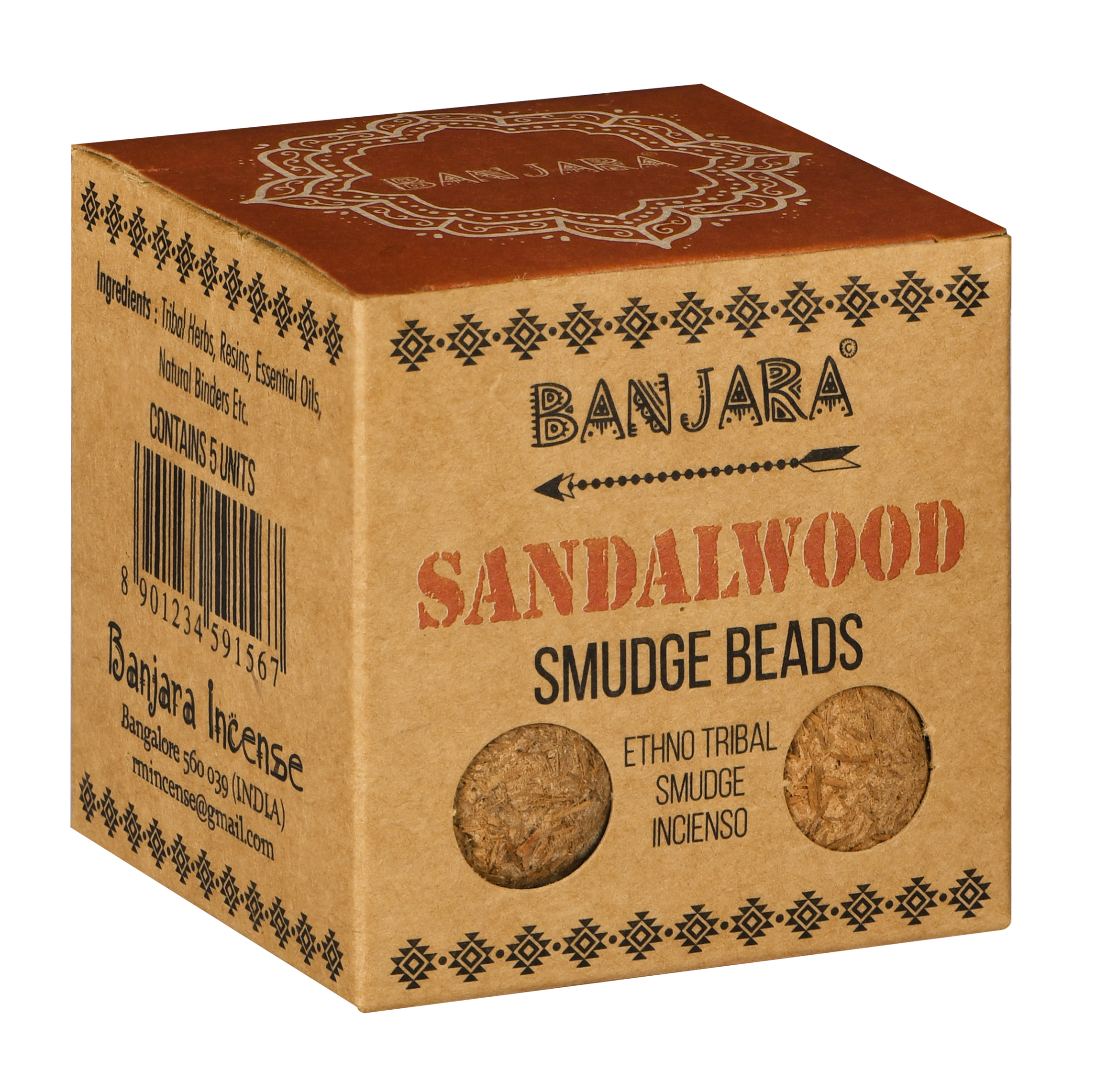Second image of 5 Bombas de Difusión Banjara - Sándalo
