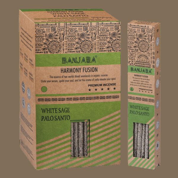 Second image of Incienso Palo Santo Banjara - Salvia Blanca