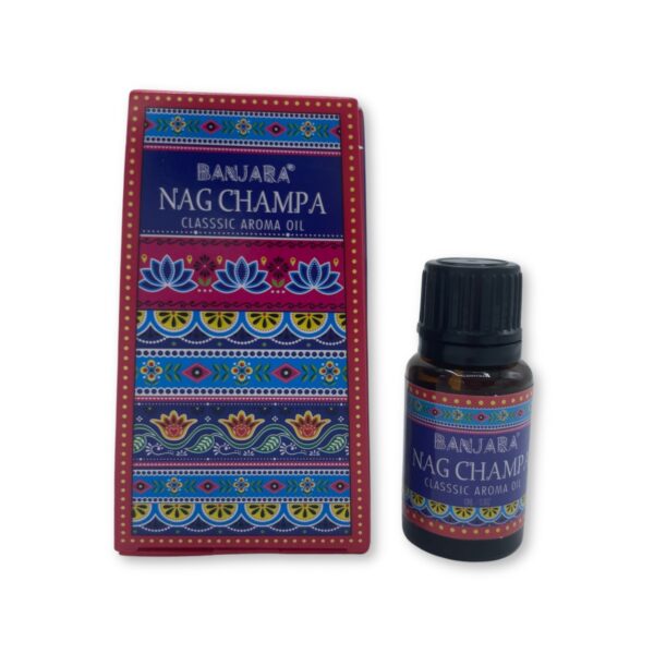 Second image of Aceite con Fragancia de la India Banjara 10ml - Nag Champa