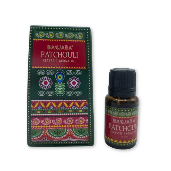 Second image of Aceite con fragancia de la India Banjara 10ml - Pathchouli