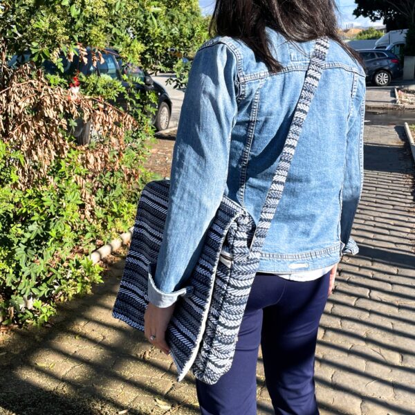 Second image of Bolso para Portátil Soft Banjar - Rayas Azules