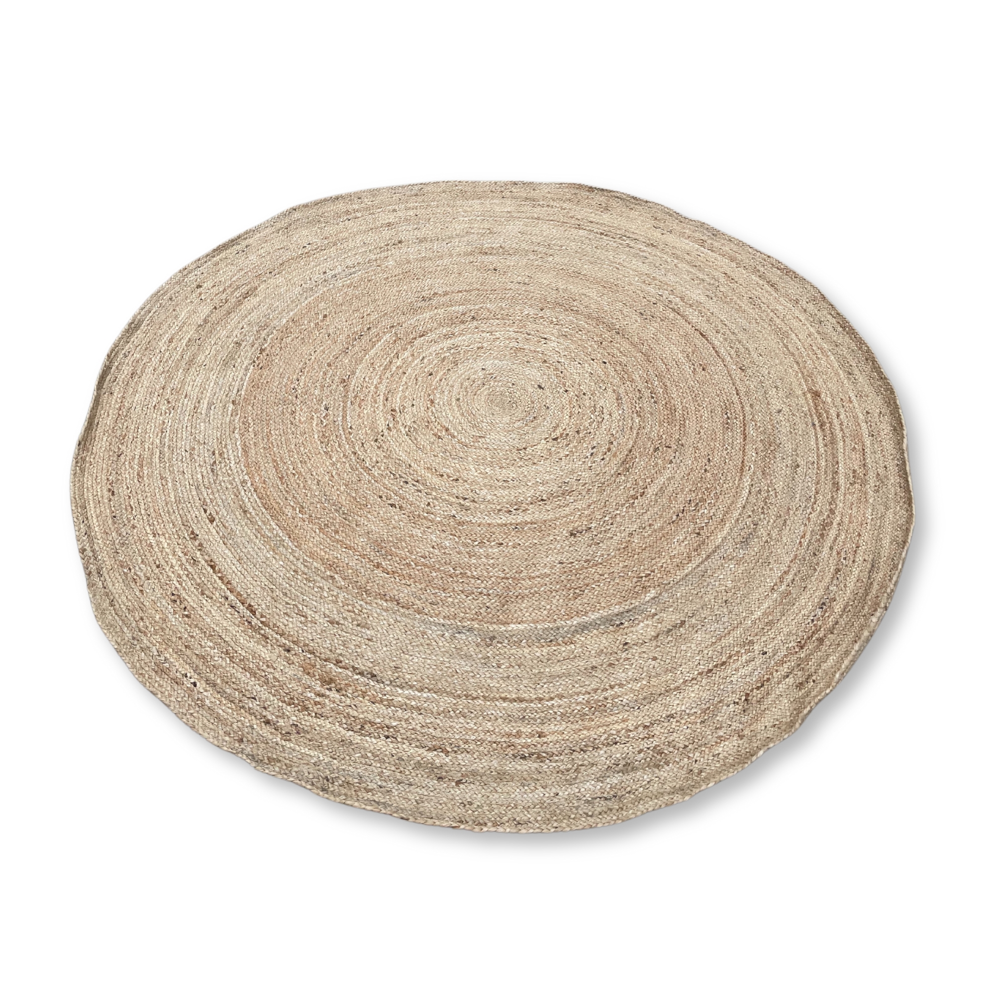 Second image of Alfombra redonda extragrande de yute 200 cm