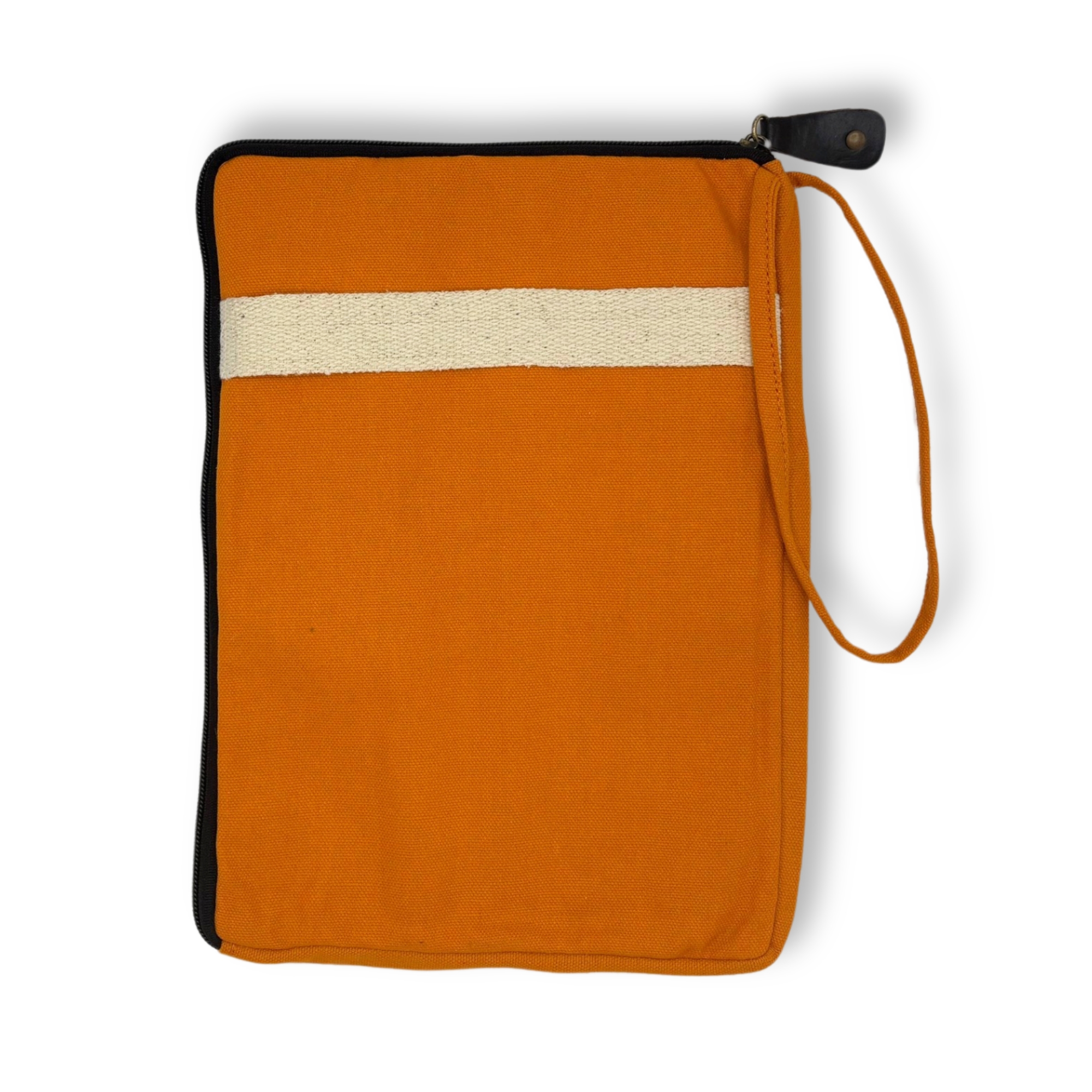 Second image of Funda Grande de Lona para Portátil - Naranja