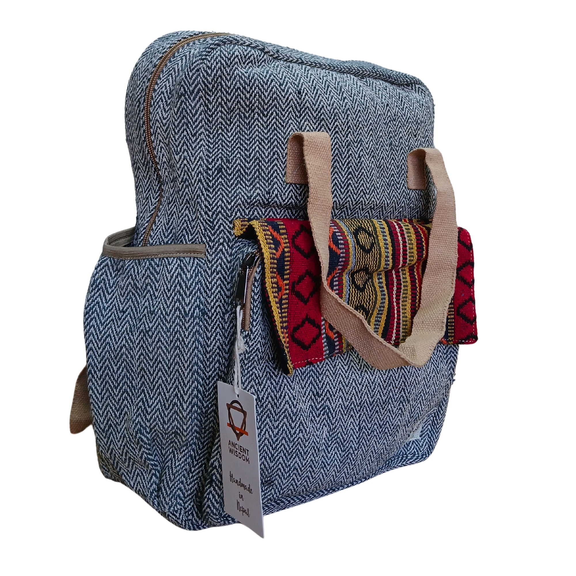 Second image of Mochila de cáñamo Aventura - Annapurna