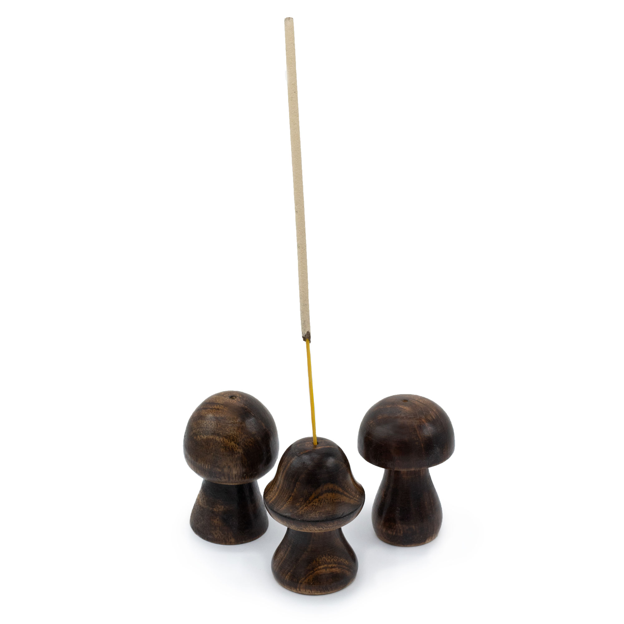 Second image of Set de 3 Mini Setas de Incienso (8cm 7cm 6.5cm)