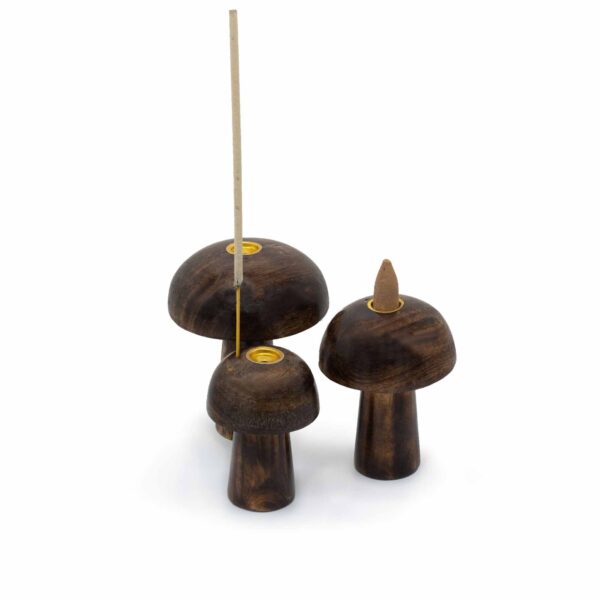 Second image of Set de 3 Setas Cono Incienso ((10cm 9cm 8cm)