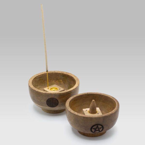 Second image of Pequeño Cuenco Ritual Portaincienso 11x6.cm - (asst esoteric)