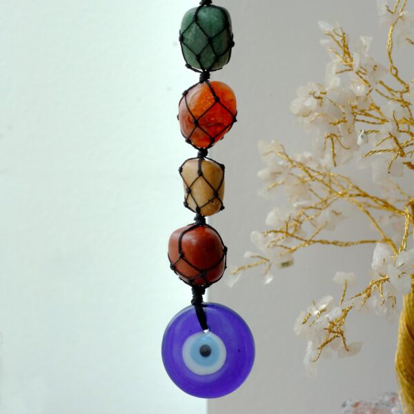 Second image of Colgante Piedra Chakra - Mal de Ojo