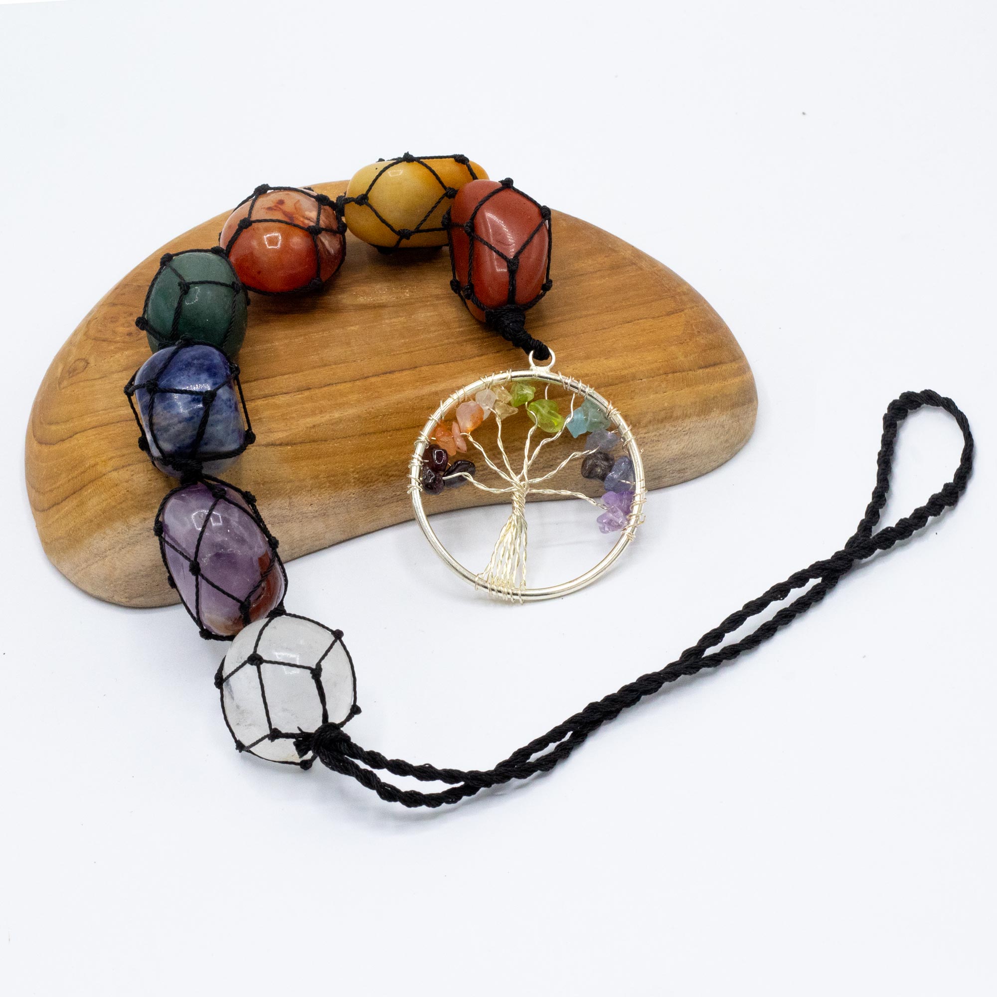 Second image of Colgante Piedra Chakra - Árbol de la Vida