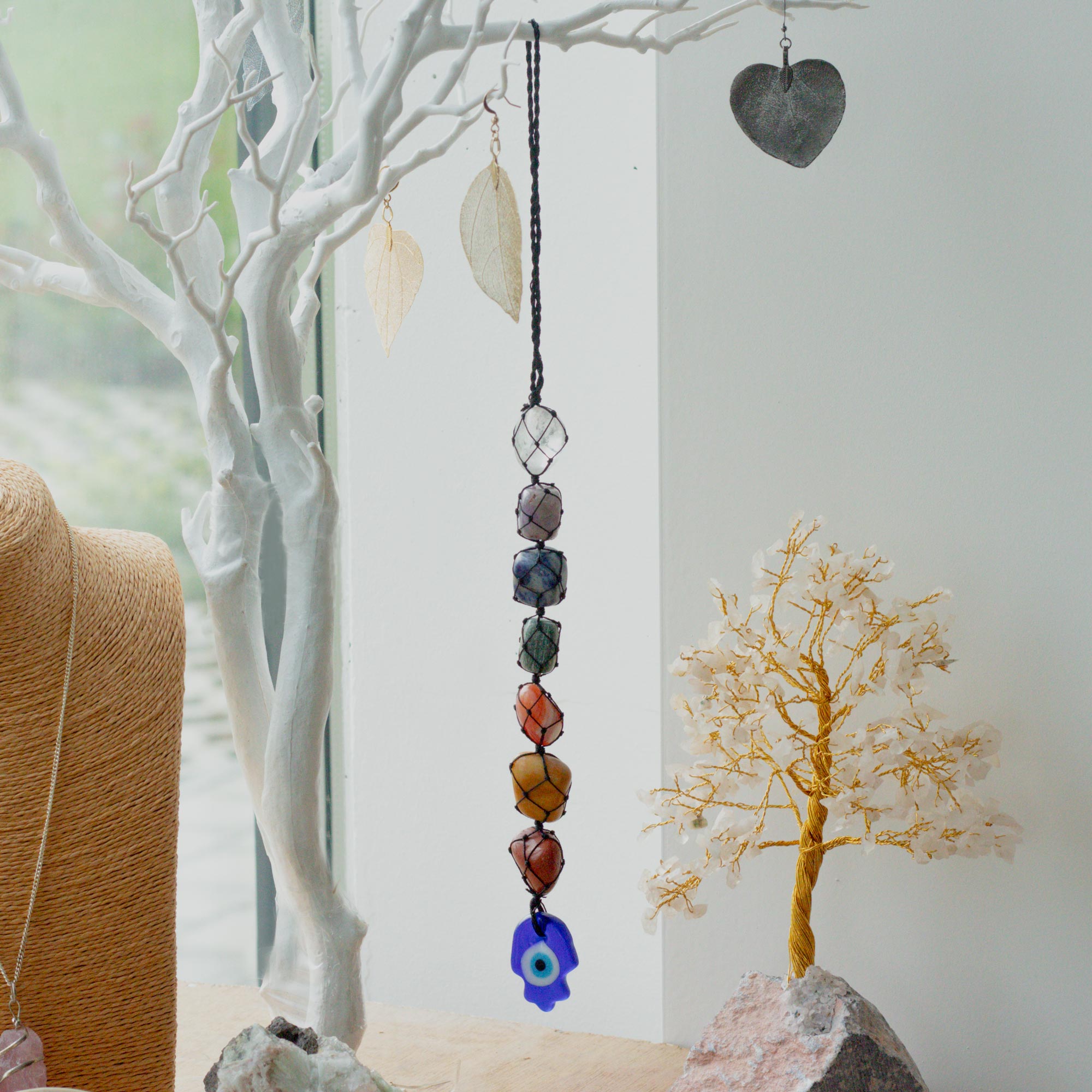 Second image of Colgante Piedra Chakra - Hansa
