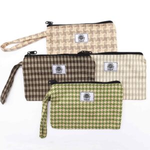 Bolsitas y lazos blandos y naturales para regalo - (Aleatorio) -20x13cm